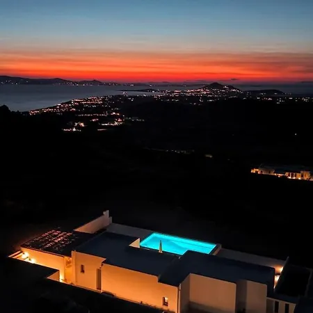 Mercedes, Private Pool & Panoramic View, Avlia Hill, By Naxosvibe فيلة Naxos City